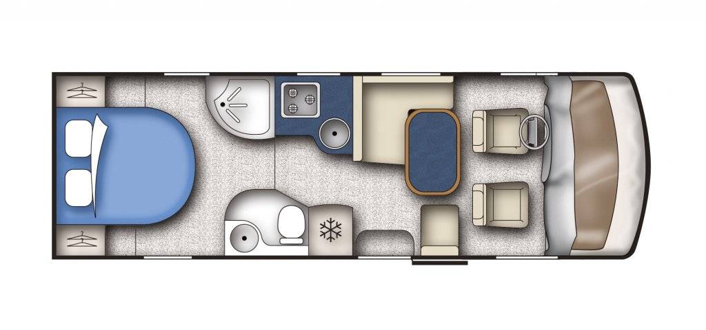 Achat Camping-car intégral occasion, poids lourd, lit de milieu, Hymer B 698, à Roques proche de Toulouse (31)