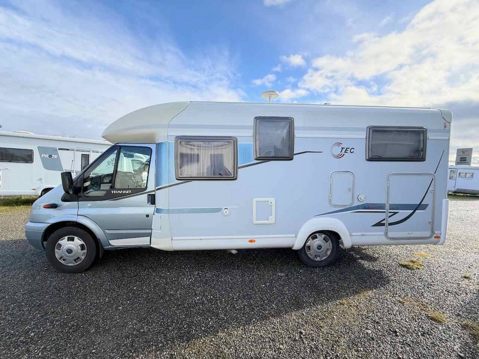 Camping-car Profilé Occasion, Lits jumeaux, grande soute, TEC AdvanTec 654 Ti, à Roques, proche de Toulouse (31)