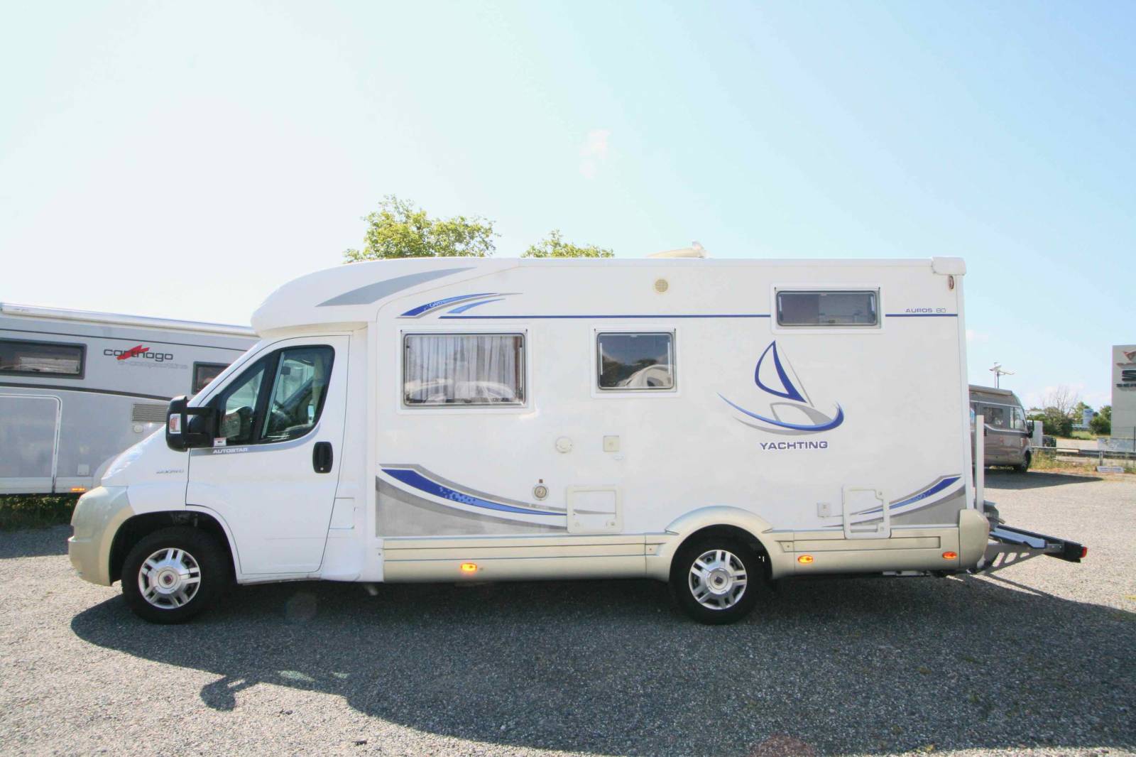 Camping-car profilé occasion, 4 places, moins de 7m, Rapido Auros 80 Yachting , à Roques proche de Toulouse (31)