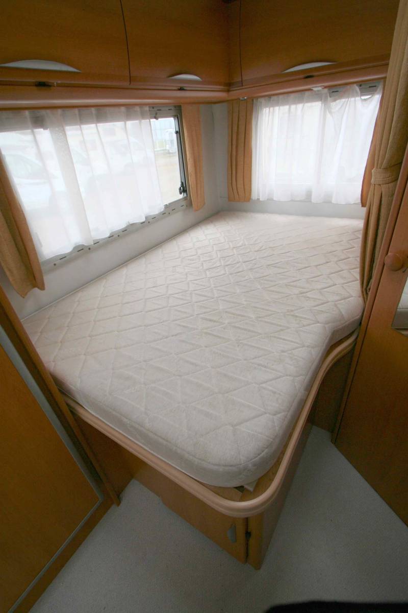 Achat Camping-car profilé occasion, petit prix, lit à la française, salon face à face, moins de 7 m, Autostar Athenor 458, à Roques, près Toulouse (31)