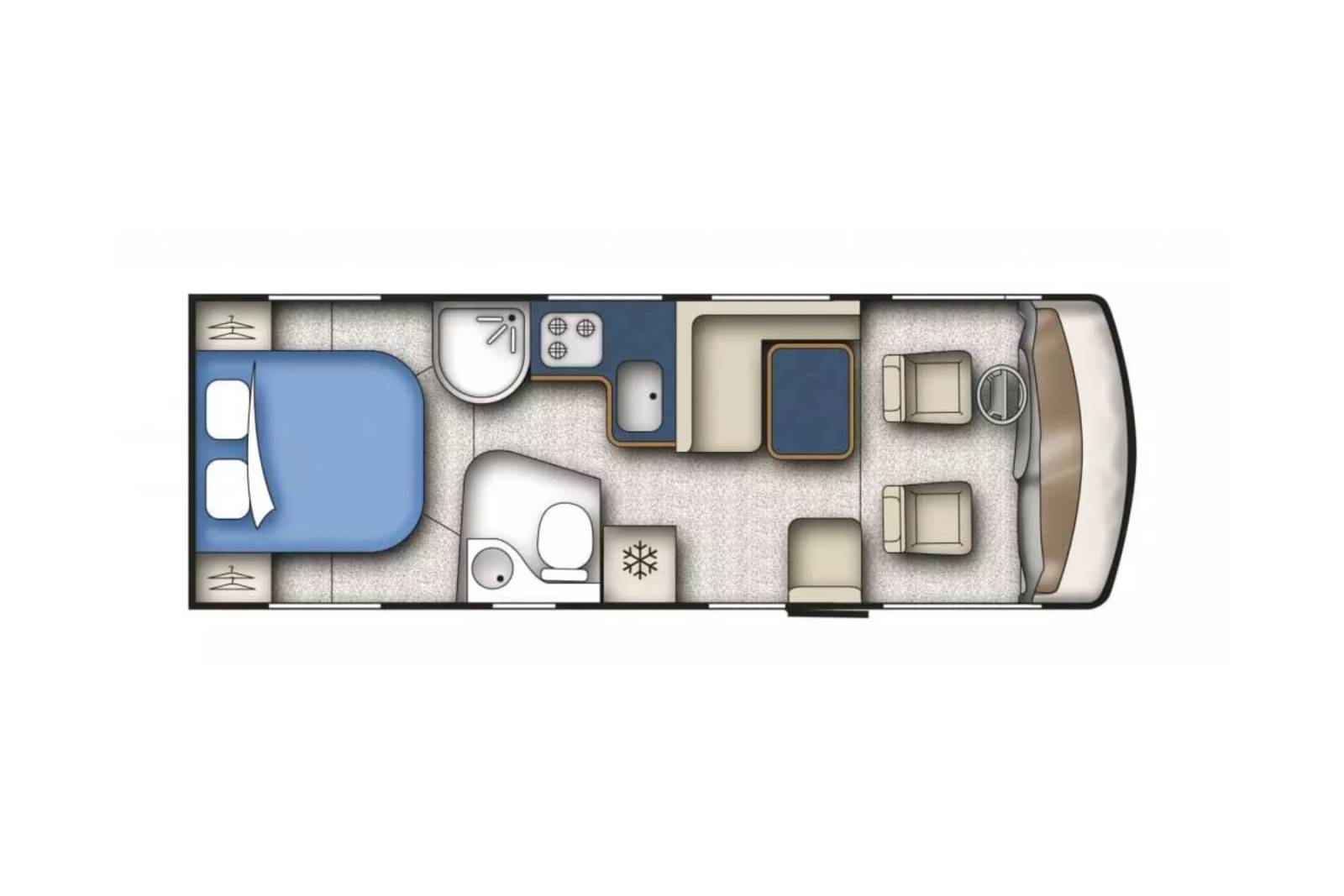 Achat Camping-car intégral occasion, Lit central et de pavillon, Autostar Passion I720 LC, à Roques proche de Toulouse (31)
