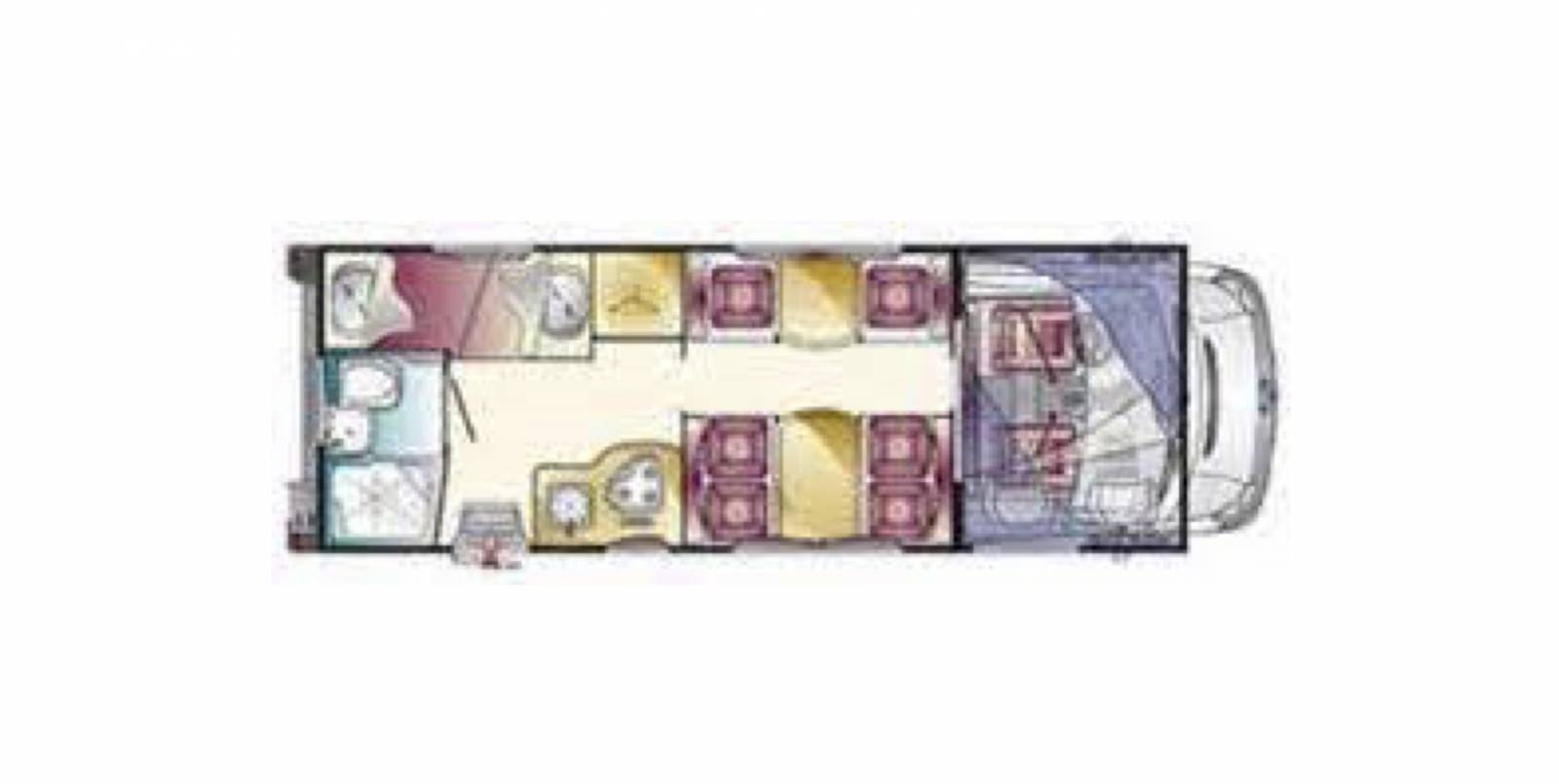 Camping-car occasion capucine 7 couchages peu de kilomètre, à Toulouse 31