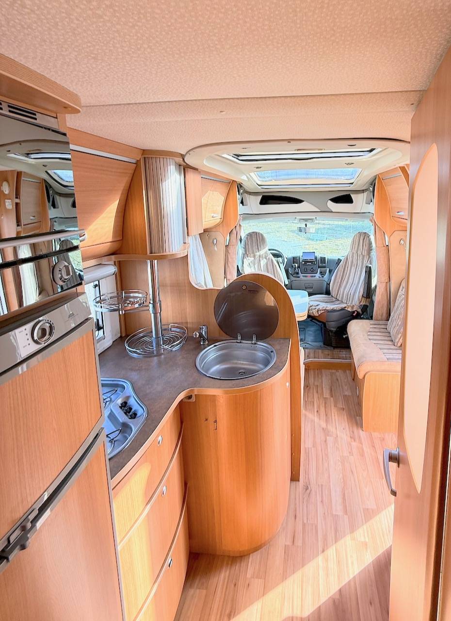 Vend Camping-car profilé occasion, 4 places, 3 couchages, lit sur soute, Fiat Ducato 3,0 L, 150 cv, Chausson Allegro 94, à Roques proche de Toulouse (31)