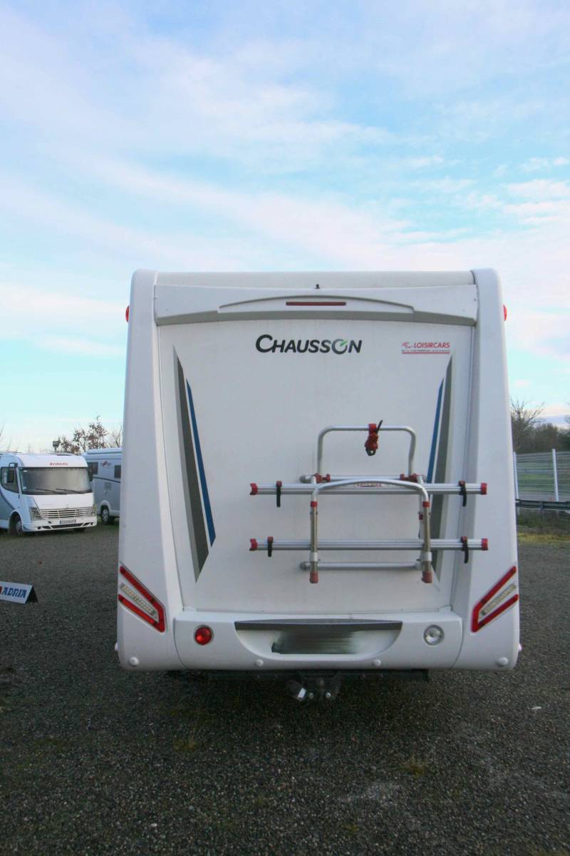 Achat Camping-car profilé occasion, lit central et lit de pavillon, 4 places, Chausson WELCOME 718 EB à roques proche de Toulouse (31)