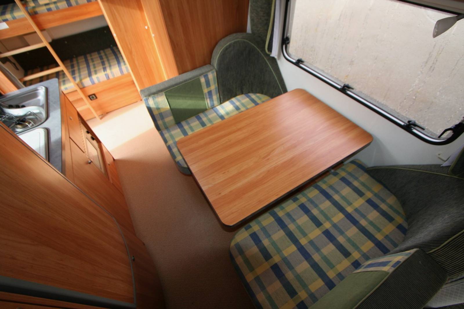 Caravane occasion lits superposés, 6 couchages, Bürstner Flipper 500 TK, à Roques, proche de Toulouse (31)