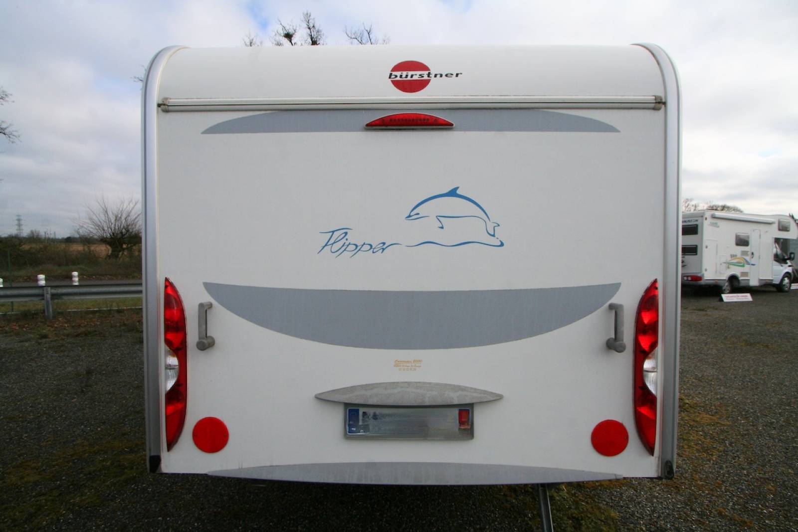 Caravane occasion lits superposés, 6 couchages, Bürstner Flipper 500 TK, à Roques, proche de Toulouse (31)