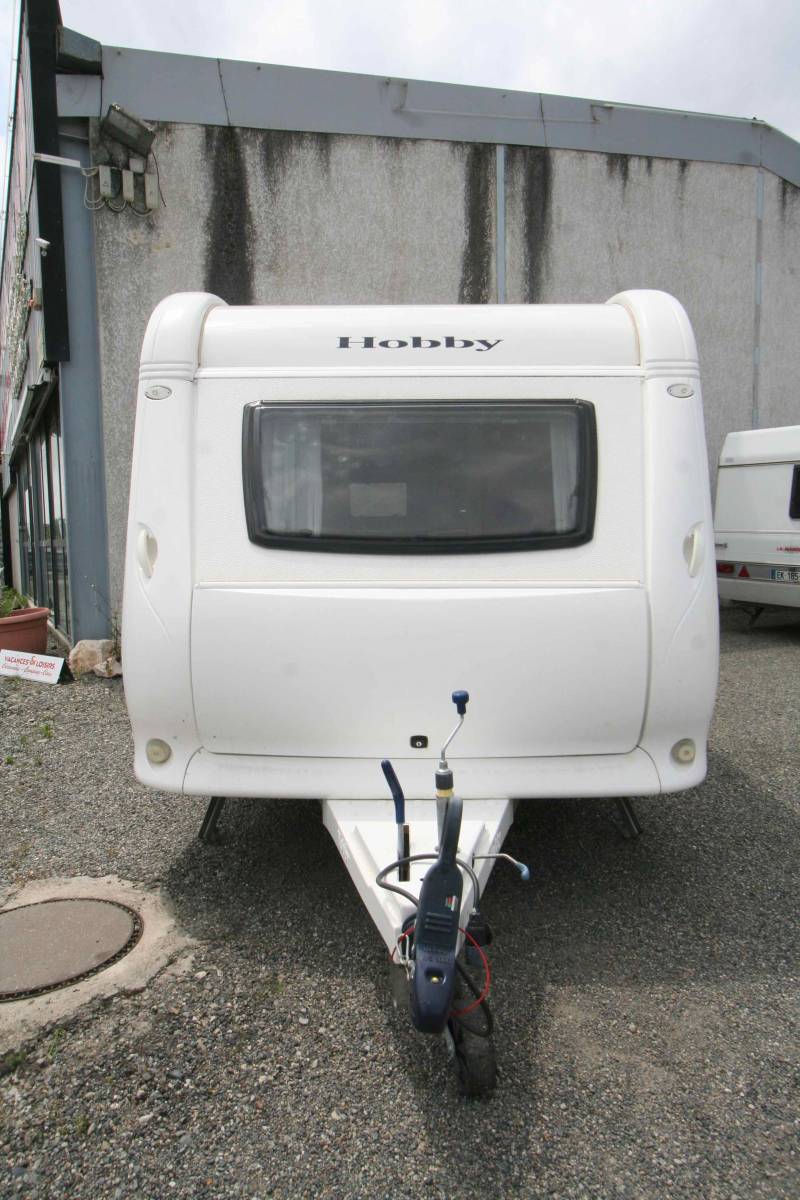 Vend Caravane occasion 4 couchages, petite taille, Hobby excellent  440 SFr, à Roques proche de Toulouse (31)