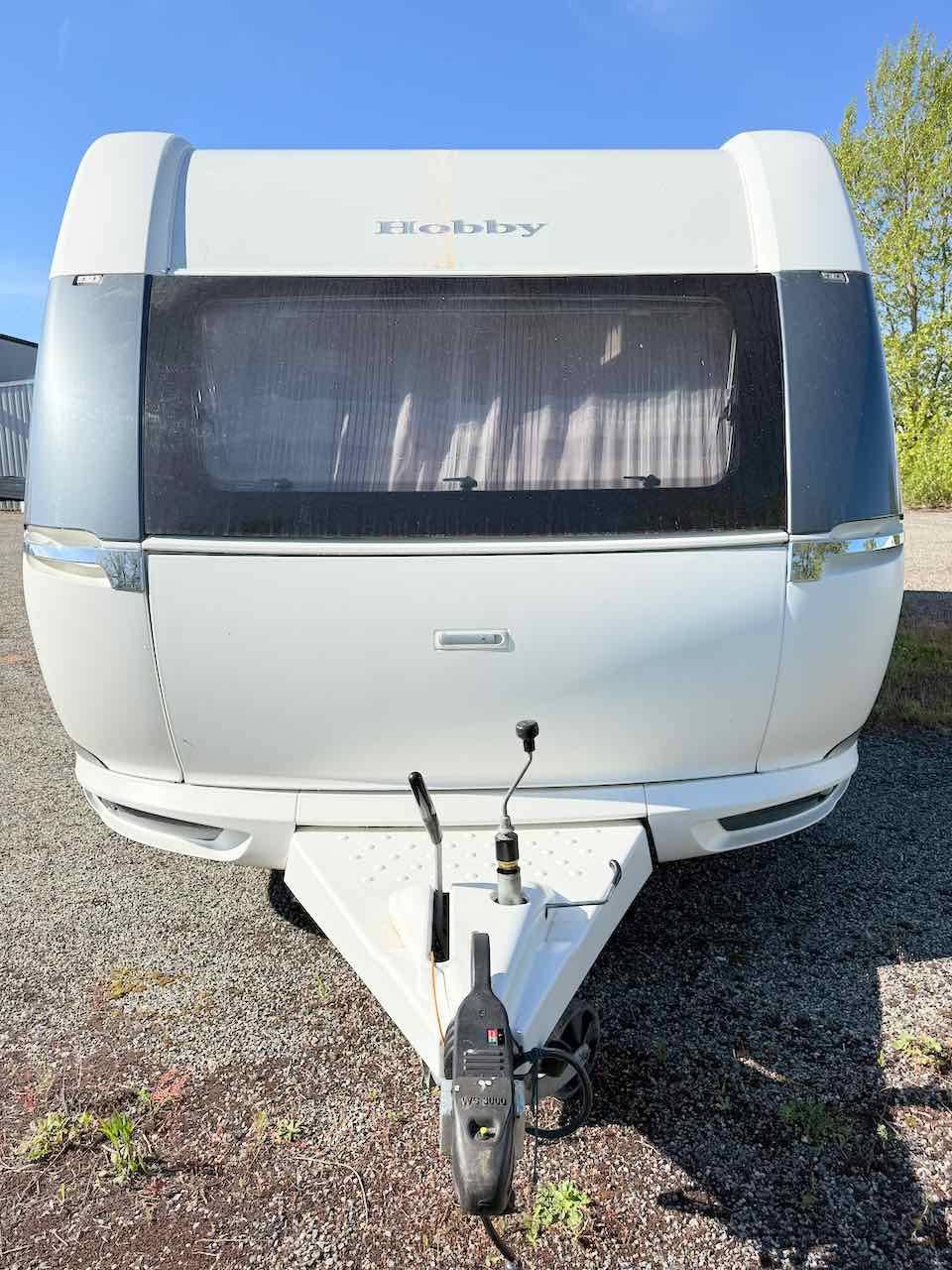 Caravane occasion, lit à la française, 4 couchages, Hobby 560 WFU, à Roques proche de Toulouse (31)