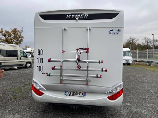 Camping-car intégral occasion, poids lourd, lit de milieu, Hymer B 698, à Roques proche de Toulouse (31)