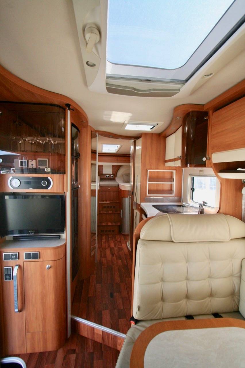 Achat Camping-car intégral occasion poids lourd, lits jumeaux, Hymer B778 SL, Roques près Toulouse (31)