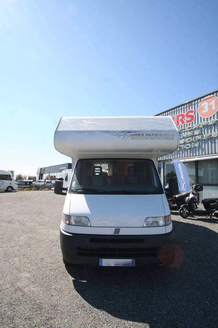 Camping-car capucine occasion, 6 places, 5 couchages, moins de 6 m, Hymer Swing à Roques proche de Toulouse (31)