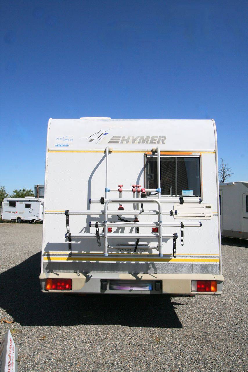 Camping-car capucine occasion, 6 places, 5 couchages, moins de 6 m, Hymer Swing à Roques proche de Toulouse (31)