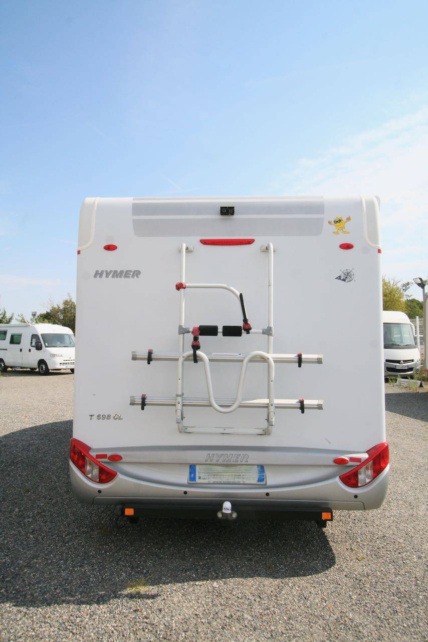 Achat Camping-car profilé occasion, lit central, 3 couchages, Hymer Tramp T698 CL, à Roques proche de Toulouse (31)