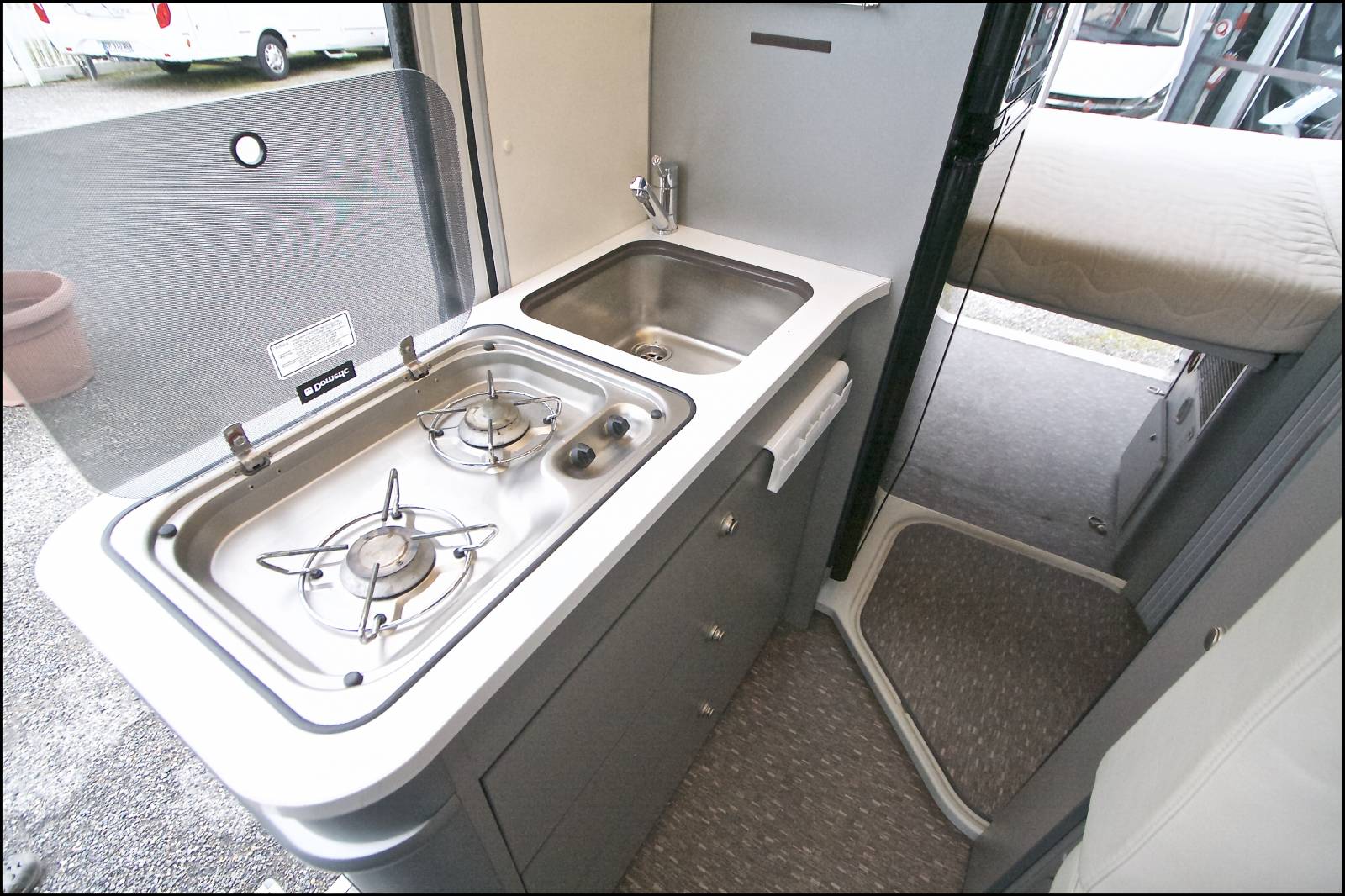 Achat Fourgon aménagé d'occasion Sun Living 59 T, 2015 tout équipé, à Roques près Toulouse (31)