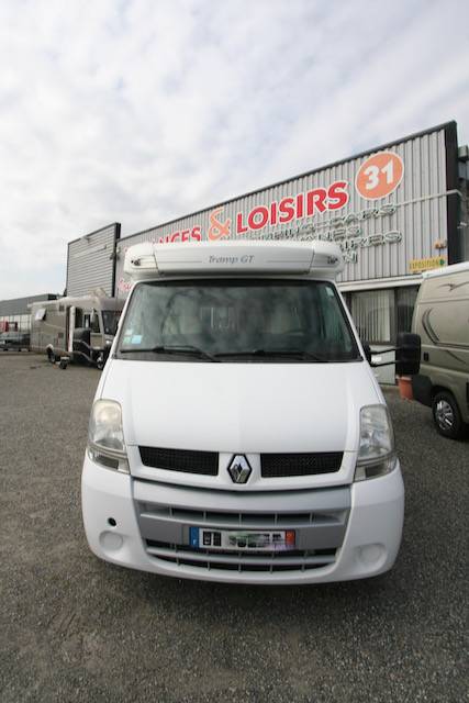 Vente Camping-car profilé d'occasion, 4 places, lit à la française, Hymertramp 655 GT, à Roques proche de Toulouse (31)