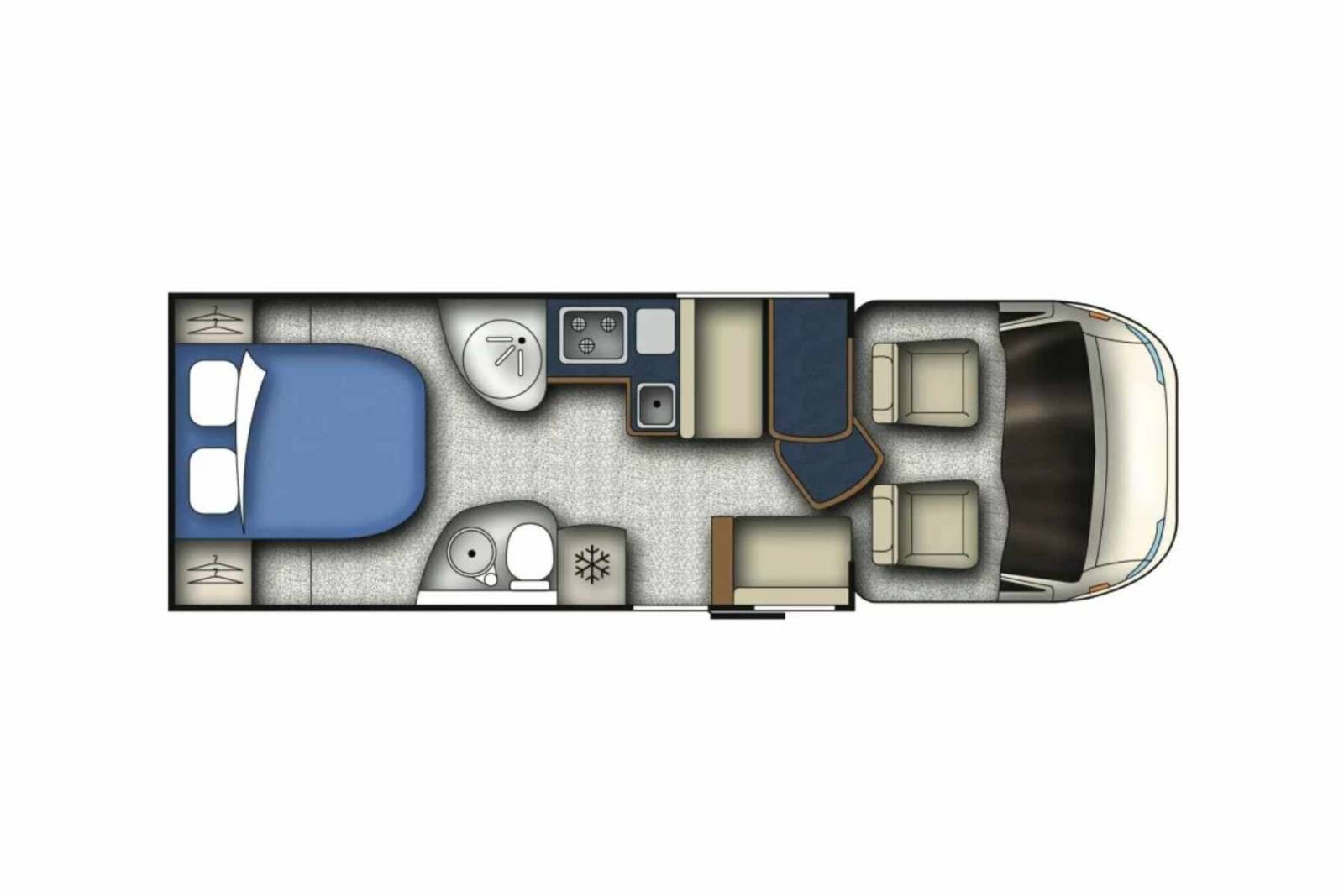 Achat Camping-car profilé occasion, lit de milieu et de pavillon, Bürstner Ixeo IT 724 Plus, à Roques près de Toulouse (31)
