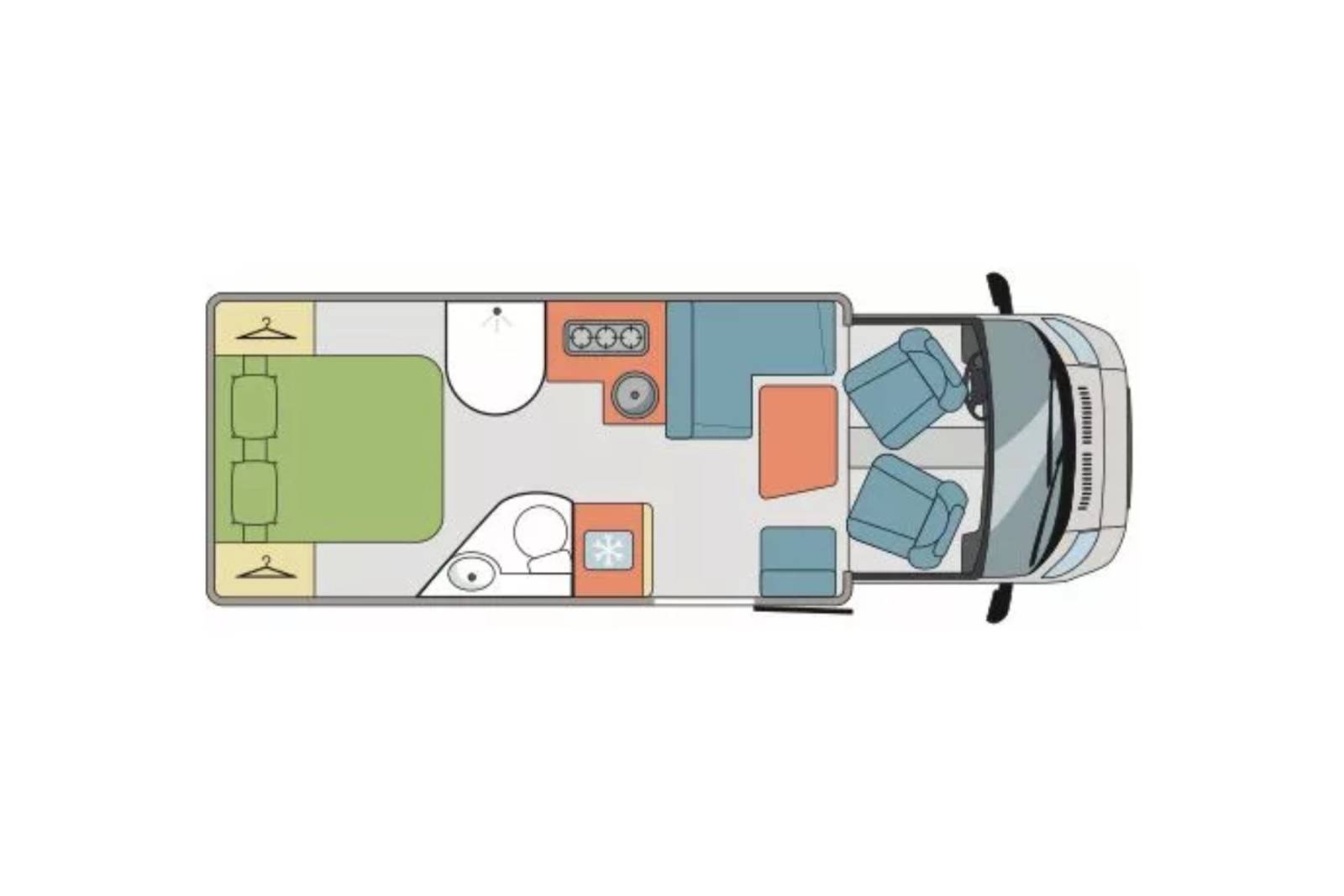Achat Camping-car profilé d'occasion, lit central, lit de pavillon, LMC Cruiser T692 G Confort, à Roques, proche de Toulouse (31)