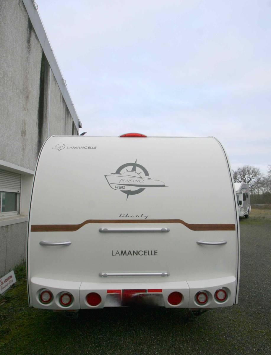 Vend Caravane Occasion, lit central, 4 places, La Mancelle Liberty Plaisance 490, à Roques proche de Toulouse (31)