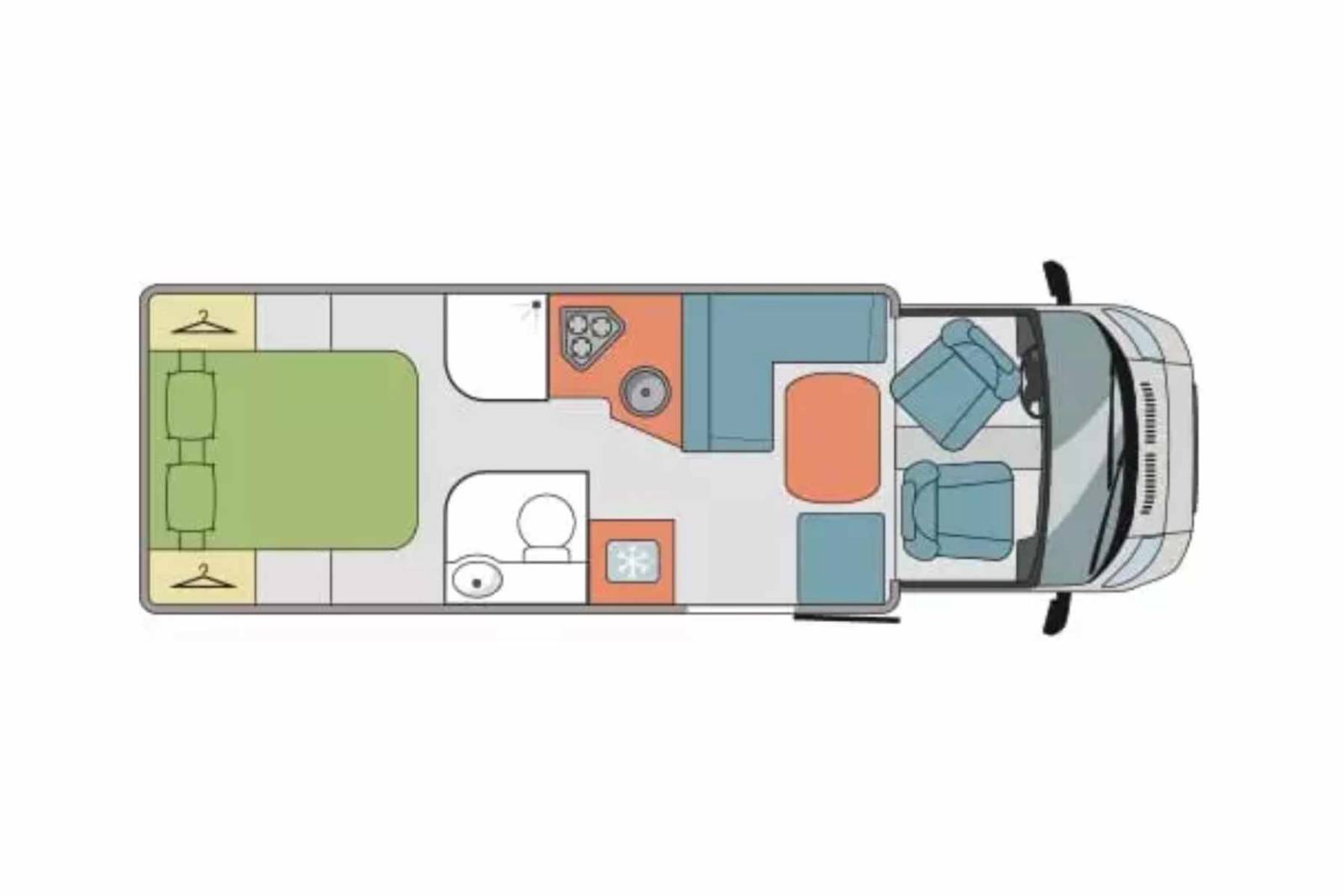 Achat Camping-car profilé occasion, lit central, 3 couchages, Laika Ecovip 412, à Roques proche de Toulouse (31)