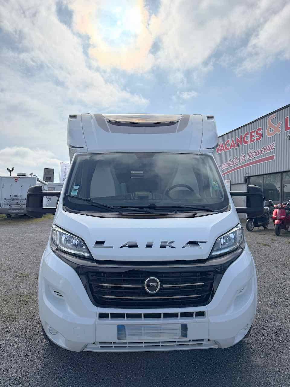 Vend Camping-car profilé occasion, lit central, 3 couchages, Laika Ecovip 412, à Roques proche de Toulouse (31)