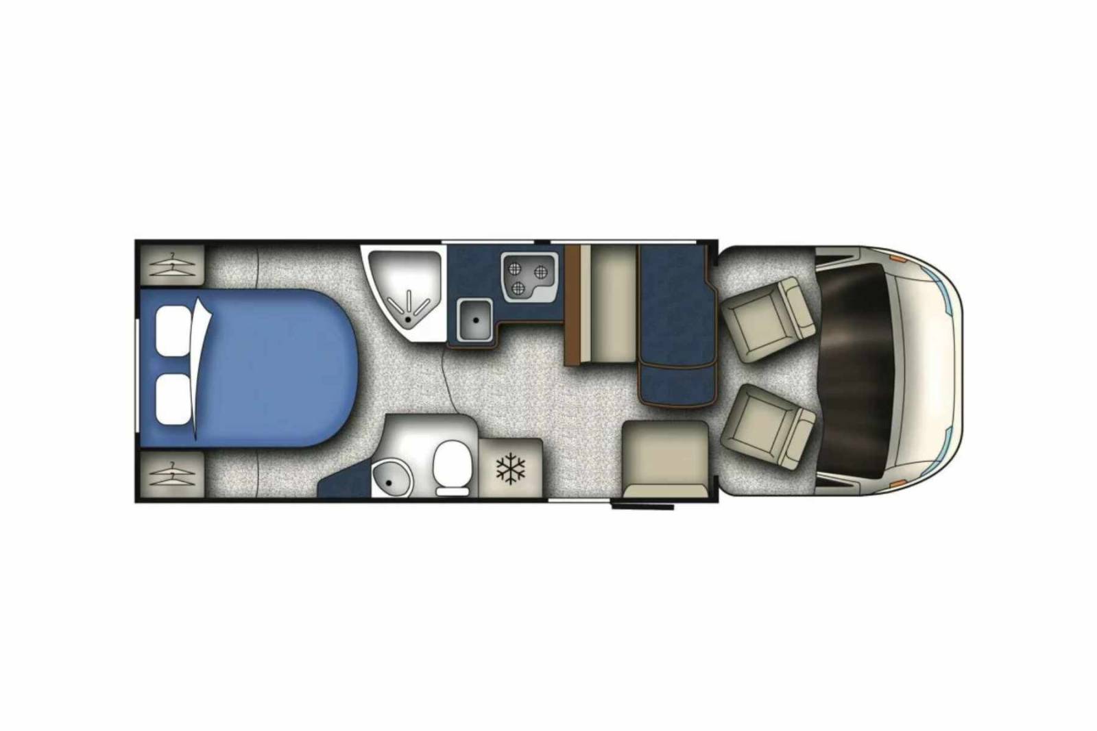 Achat Camping-car profilé occasion, lit central, lit de pavillon, 4 places cartes grise; Chausson Flash 49 EB, à Roques proche de Toulouse (31)