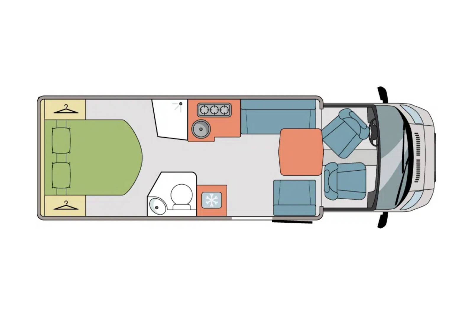 Achat Camping-car profilé occasion, lit central, lit de pavillon, salon face à face, climatisation moteur et cellule, Bavaria T746 Fc, à Roques proche de Toulouse (31)