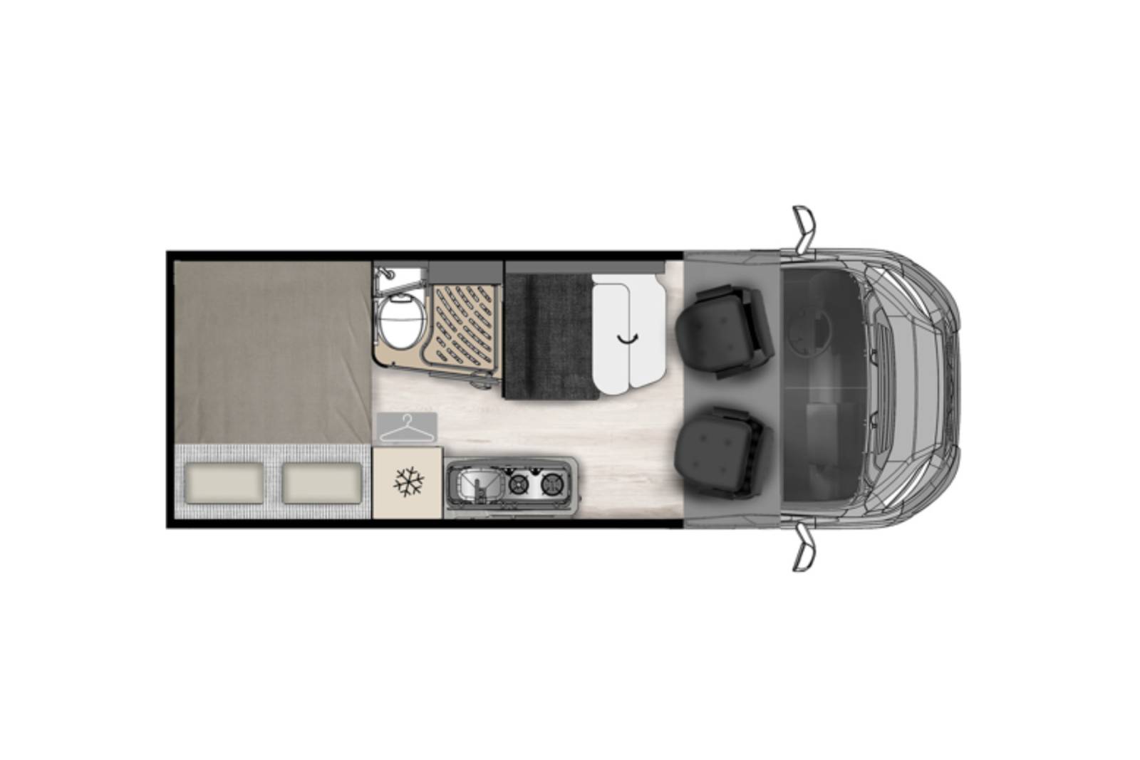 Vacances et Loisirs, le spécialiste du fourgon d'occasion en haute-garonne, présente un fourgon d' occasion, moins de 6 m, peu de kilomètres, le Mc Louis Memphys 3 S-Line privilège limited édition, à Roques proche de Toulouse (31)