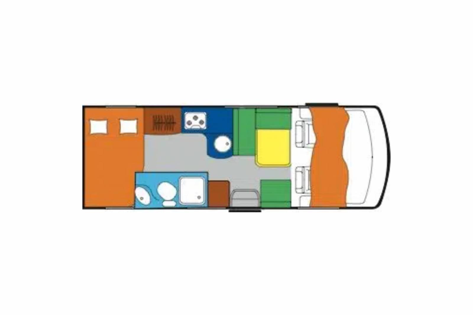 Achat Camping-car Intégral Dethleffs d'occasion, lit sur soute, 4 places, Dethleffs I 6571, à Roques proche de Toulouse (31)