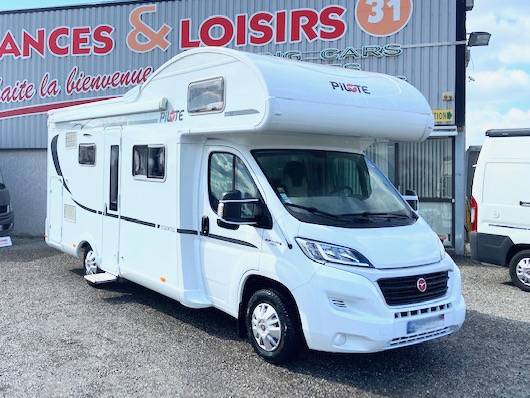 Camping-car capucine occasion 6 places, presque neuf, double dînette, Pilote C 700 essentiel, à Roques proche de Toulouse (31)