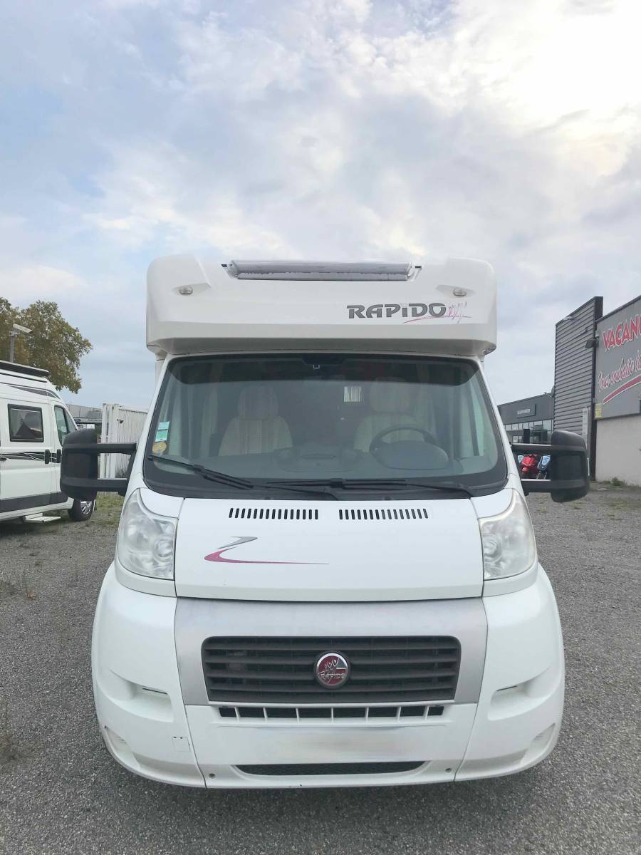 Vend Camping-car occasion profilé, lit à la française, lit de pavillon, Rapido 776 FF, à Roques proche de Toulouse (31)