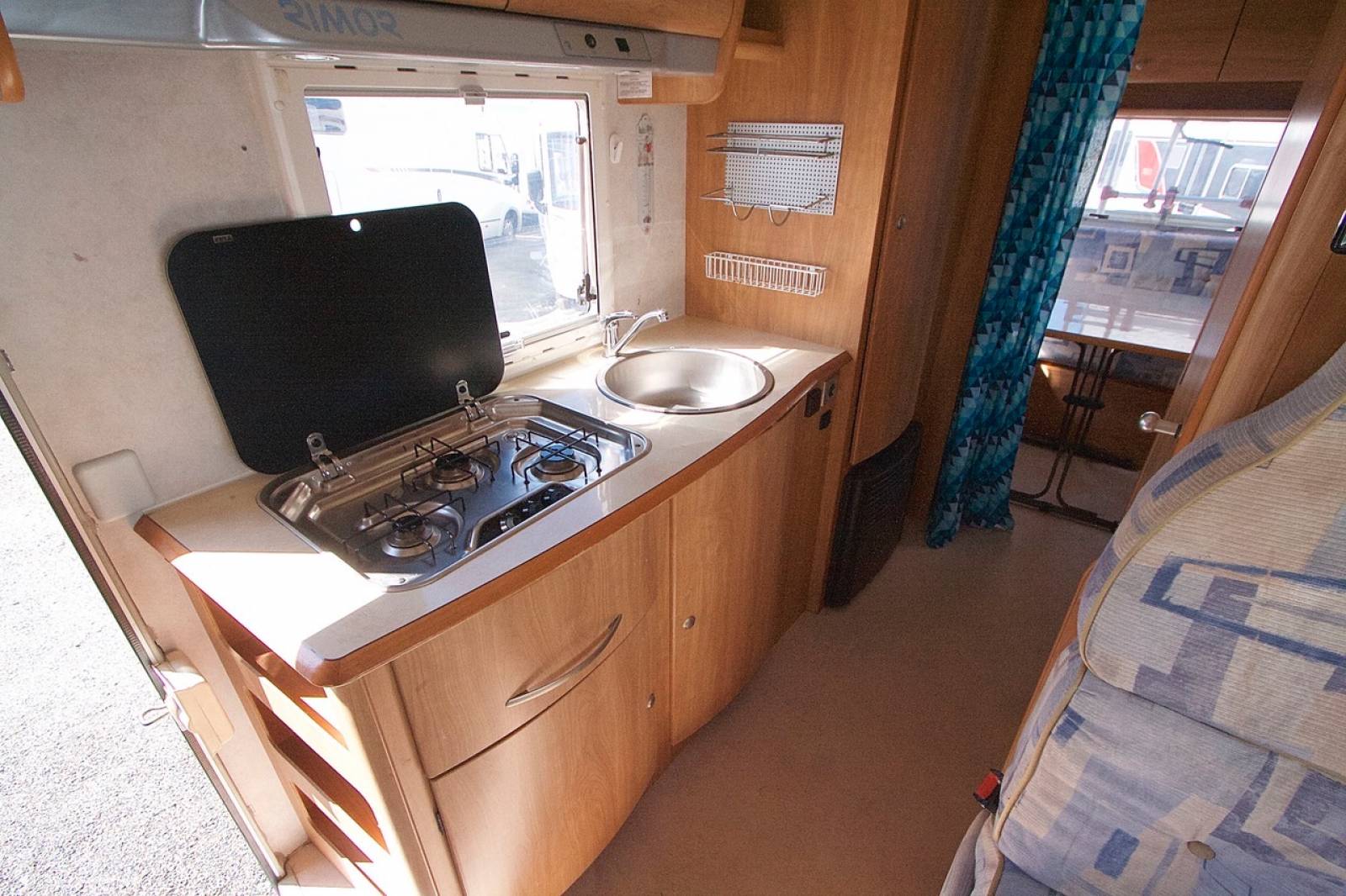 Achat Camping-car capucine occasion, 5 places, Mercedes, boite auto, Rimor Super Brig 727, à Roques, proche de Toulouse (31)