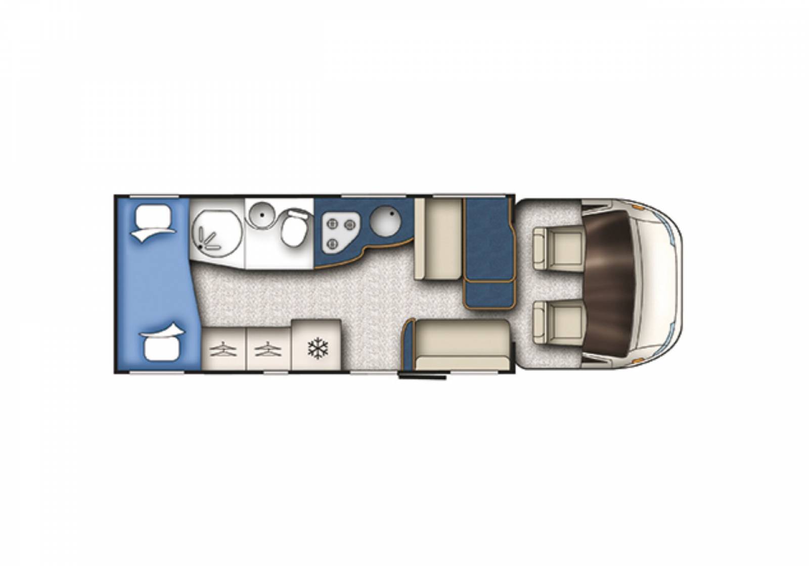 Achat Camping-car profilé d’occasion, lits superposés, lit de pavillon, 5 couchages/carte grise, Genesis 296 sur FIAT,  à Roques proche de Toulouse (31)