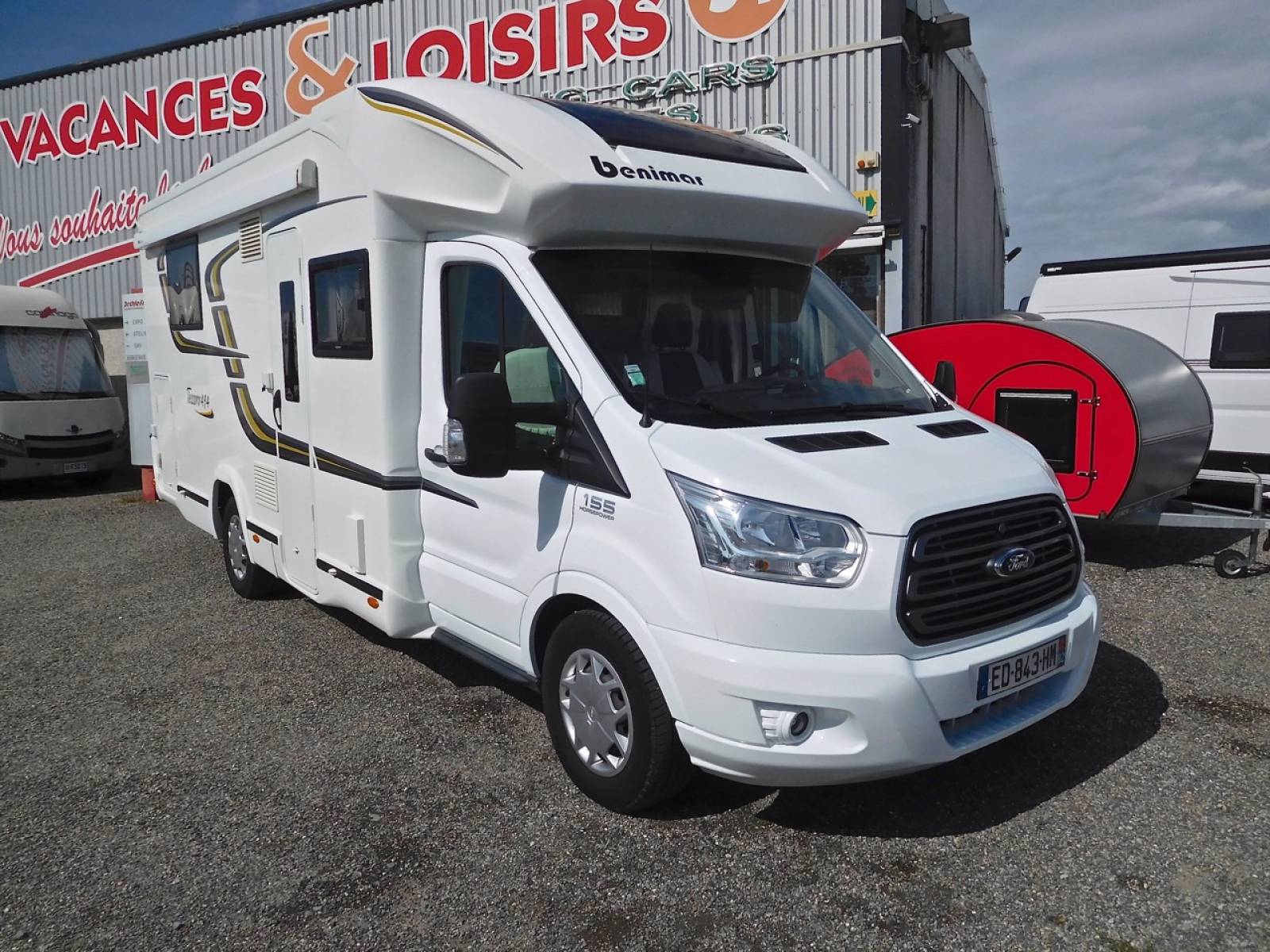 camping-car d'occasion 5 places profilé à Toulouse 31