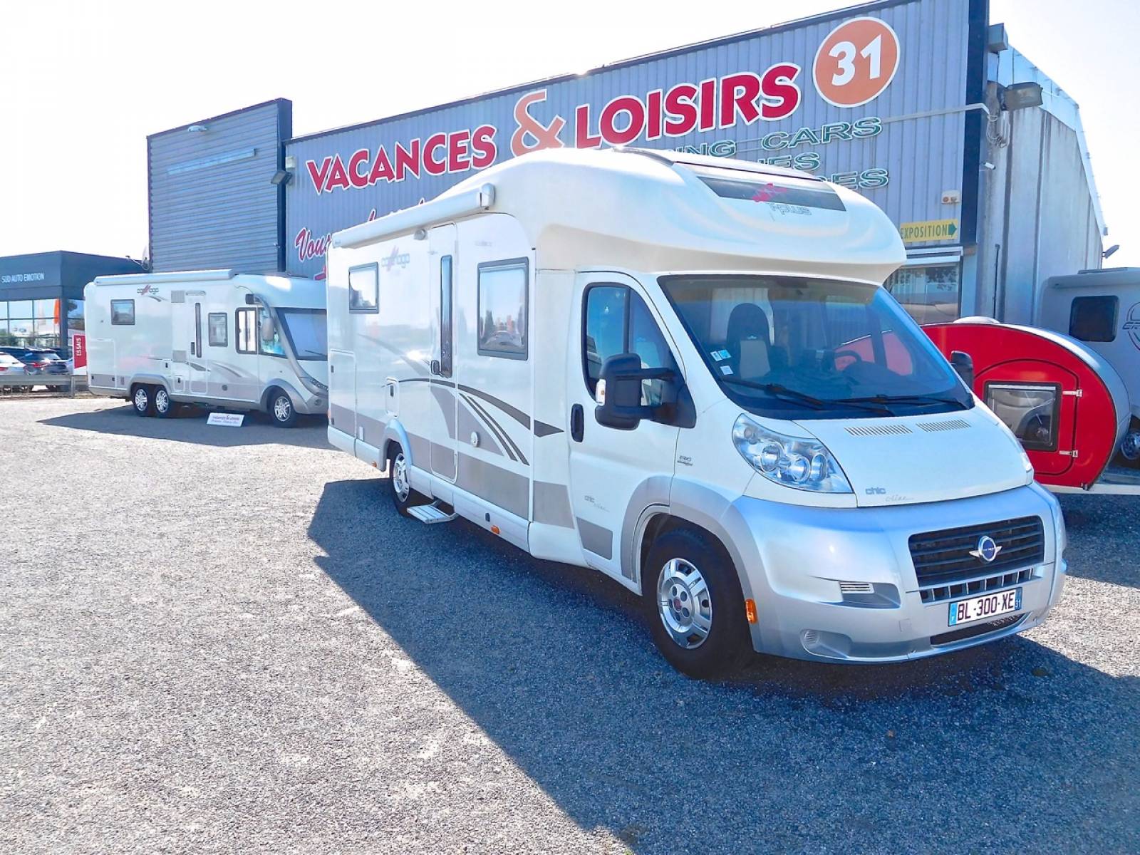 camping-car poids lourd d'occasion profilé CARTHAGO Chic Line T PLUS 5.2 H à Toulouse 31
