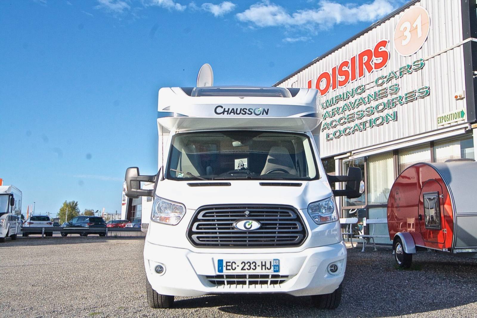 camping-car occasion chausson korus 628 vacances et loisirs roques