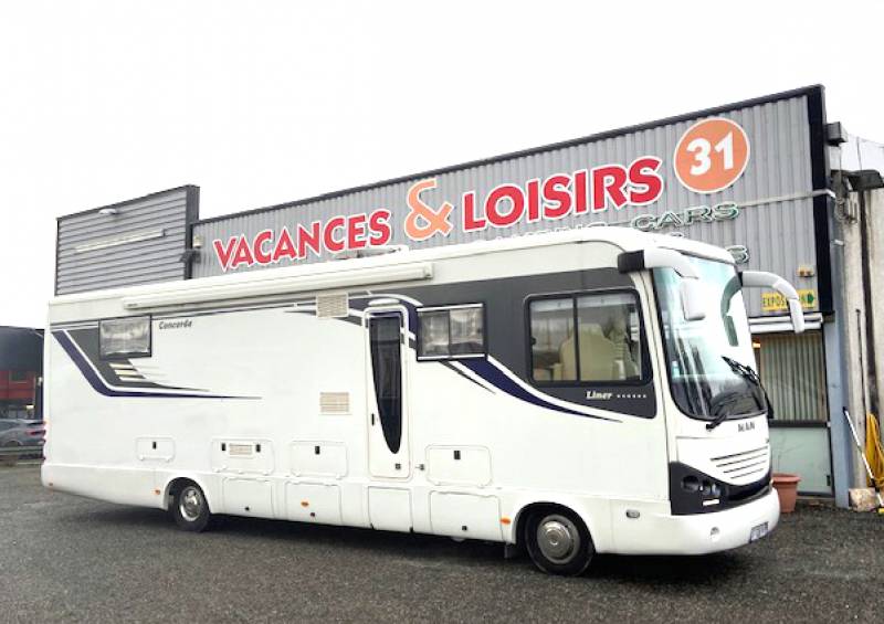 Vente Camping-car intégral occasion, poids lourd, Concorde Liner 1060 G, à Roques, Toulouse (31)