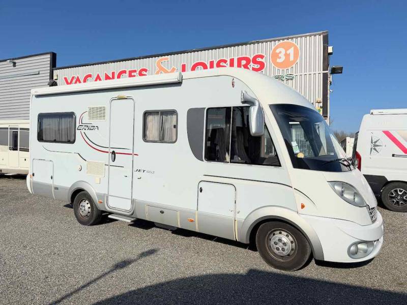 Camping-car Intégral Occasion, Lit à la française, 4 couchages, Eriba Jet 653 , à Roques, proche de Toulouse (31)