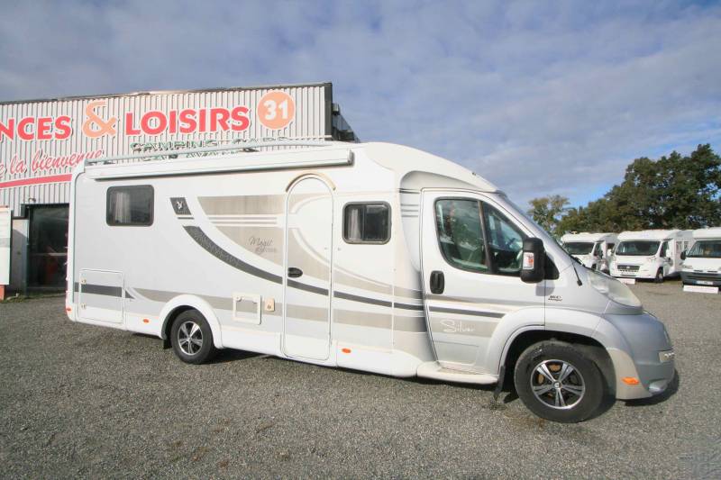 Camping-car- profilé d'occasion Dethleffs, lit central, 3 couchages, Dethleffs Magic Edition T Silver, à Roques proche de Toulouse (31)