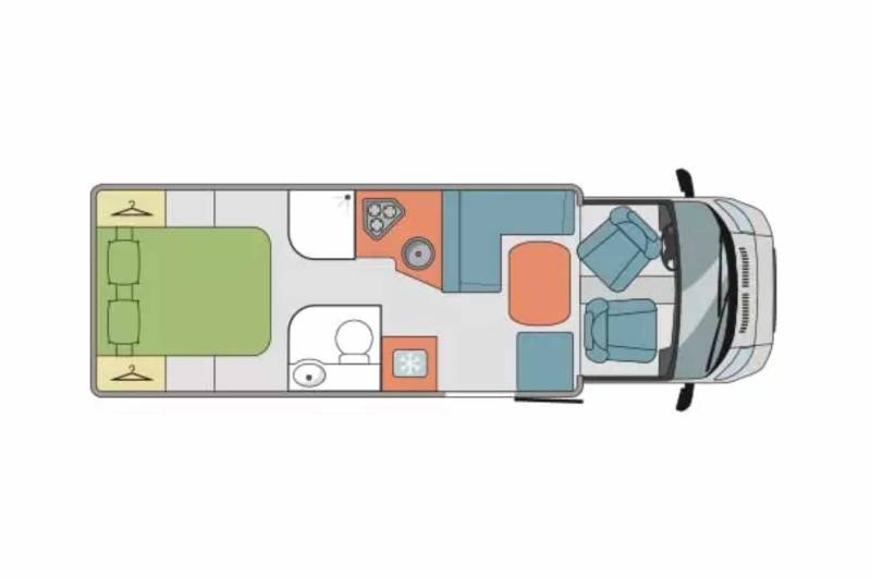 Achat Camping-car profilé occasion, lit central, 3 couchages, Laika Ecovip 412, à Roques proche de Toulouse (31)