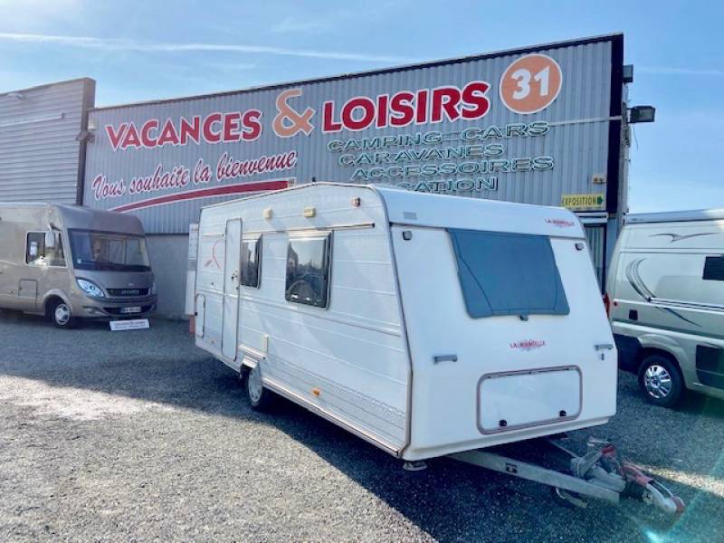 Caravane occasion lit central La Mancelle 490 CB à Roques proche de Toulouse (31)