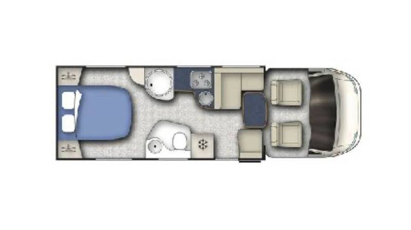 Achat Camping-car profilé occasion, lit central, lit de pavillon, Challenger Mageo 119 EB, à Roques proche de Toulouse (31)