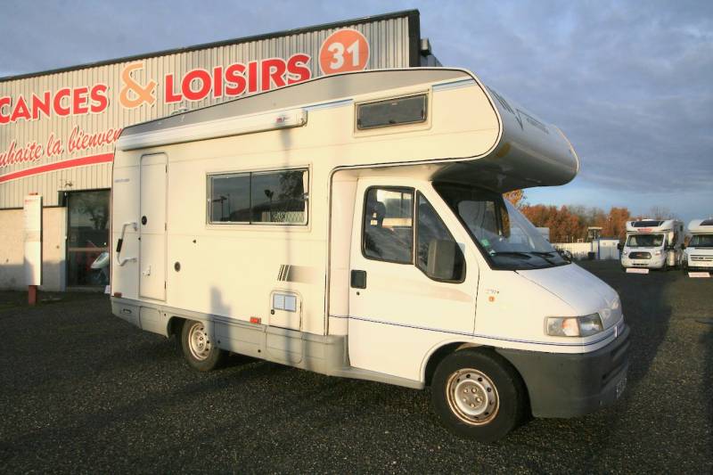 Camping-car capucine occasion, 6 places, moins de 6 m, Mobilvetta design Driver 57, à Roques proche Toulouse (31)