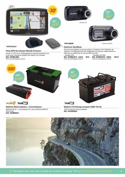 Vous recherchez des accessoires camping-car ou caravane à petits prix. Profitez de nos soldes de printemps CMC Accessoires, à Roques, proche de Toulouse (31)