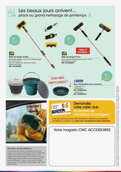 Vous recherchez des accessoires camping-car ou caravane à petits prix. Profitez de nos soldes de printemps CMC Accessoires, à Roques, proche de Toulouse (31)