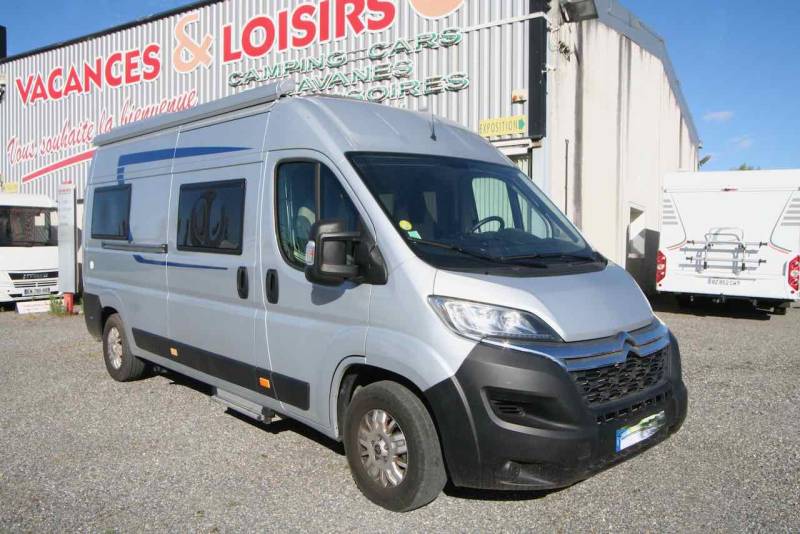 Fourgon aménagé d'occasion moins de 6 m, parfaitement équipé, Possl Summit 600 plus, à Roques près Toulouse (31)