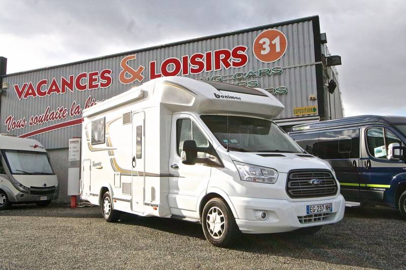 Camping-car occasion benimar tessoro 495 vacances et loisirs roques