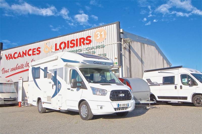 camping-car occasion chausson korus 628 vacances et loisirs roques
