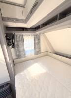 Une petite caravane d'occasion récente, en parfait état, 4 places, une Hobby 390 SF Ontour, à Roques proche de Toulouse (31)