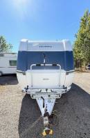 Vend Une petite caravane d'occasion récente, en parfait état, 4 places, une Hobby 390 SF Ontour, à Roques proche de Toulouse (31)