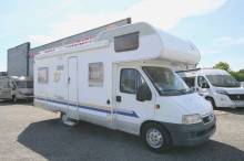 Camping-car capucine occasion, 4 places, lit à la française, Bürstner A 625, à Roques, proche de Toulouse (31)